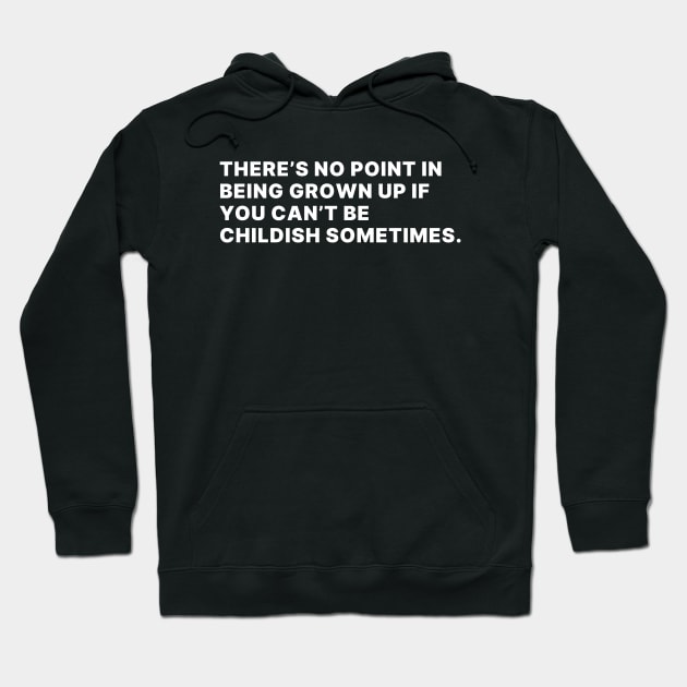 Doctor Who Quote Hoodie by WeirdStuff